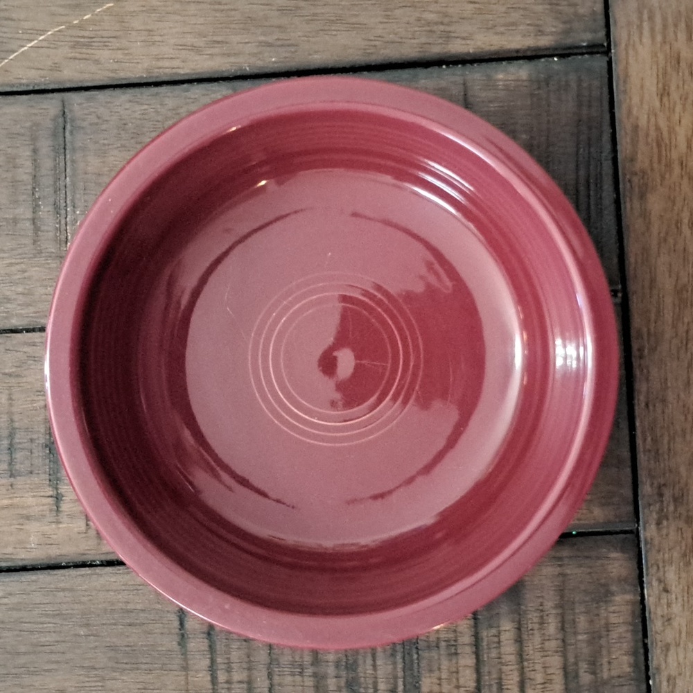 Set Of 4 Cinabar Fiestaware Dishes - Picture 8 of 10